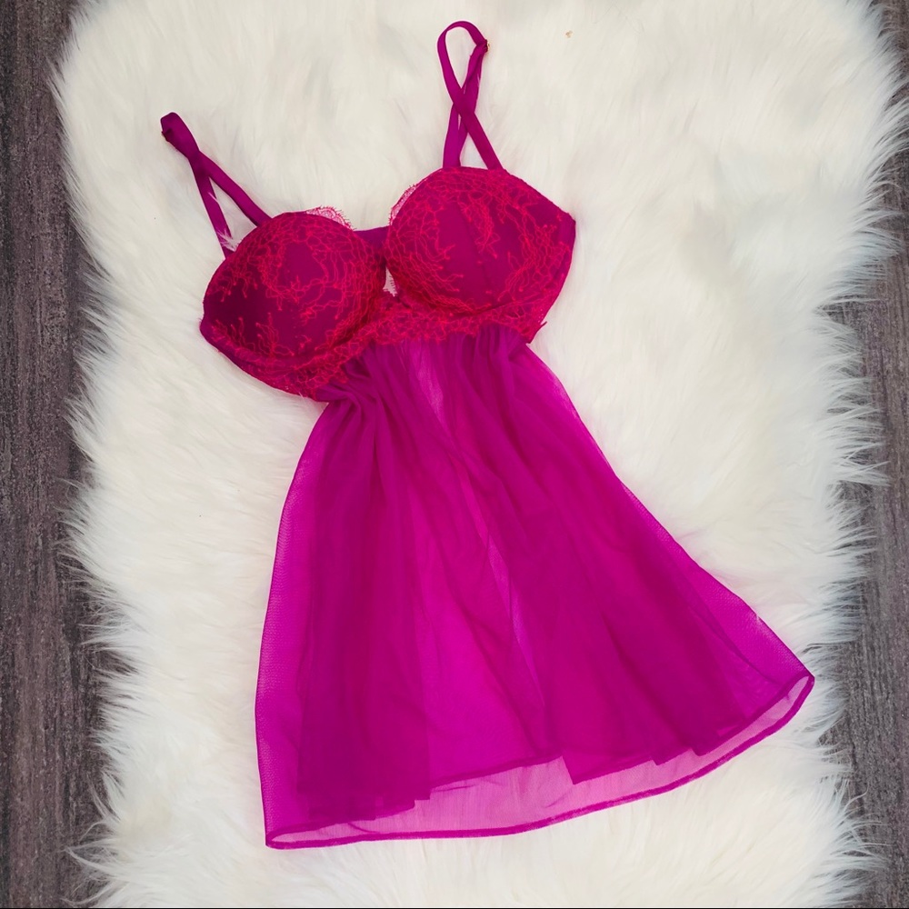 Victoria’s Secret baby doll lingerie